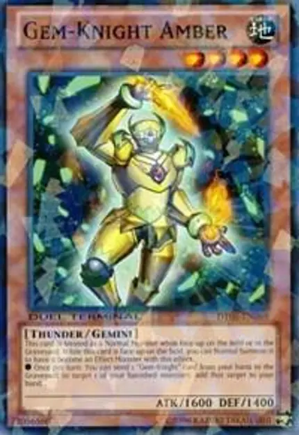 Gem-Knight Amber