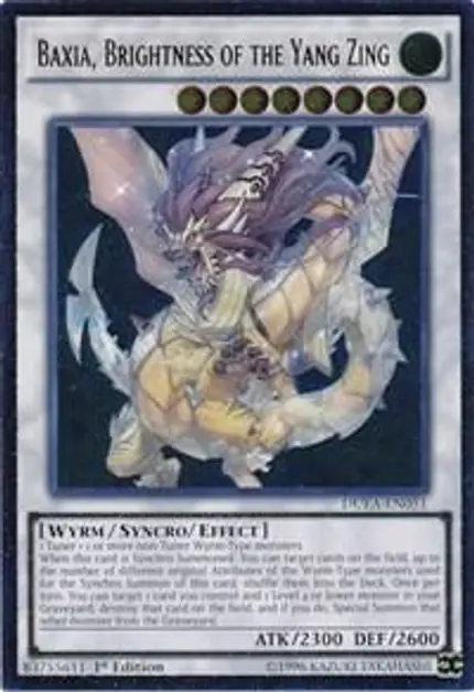 Baxia, Brightness of the Yang Zing (UTR)