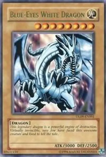 Blue-Eyes White Dragon (Green)