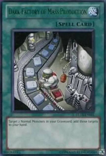 Dark Factory of Mass Production (Green)