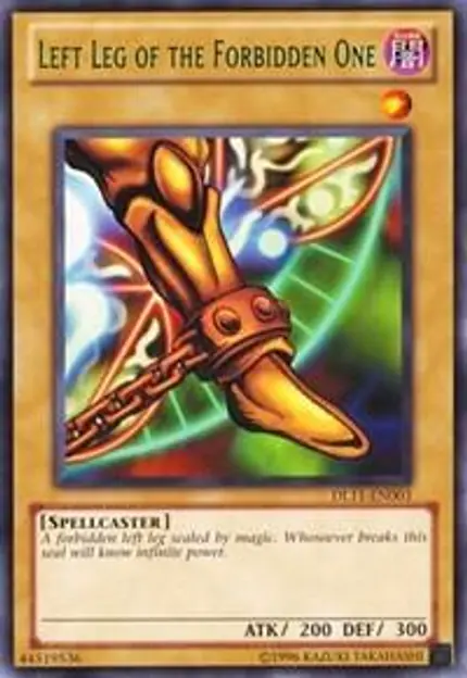 Left Leg of the Forbidden One (Green)