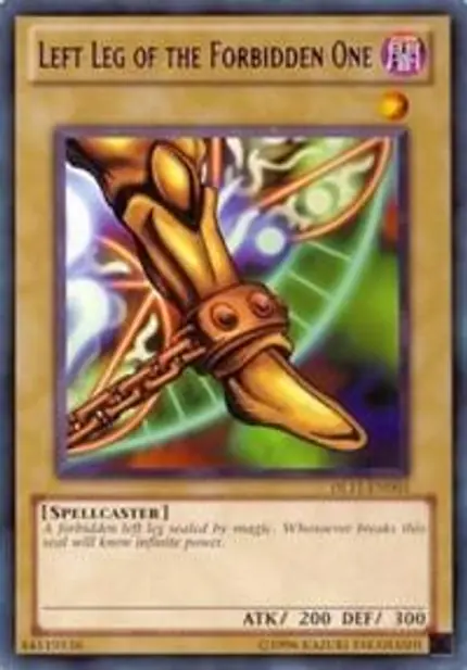 Left Leg of the Forbidden One (Red)