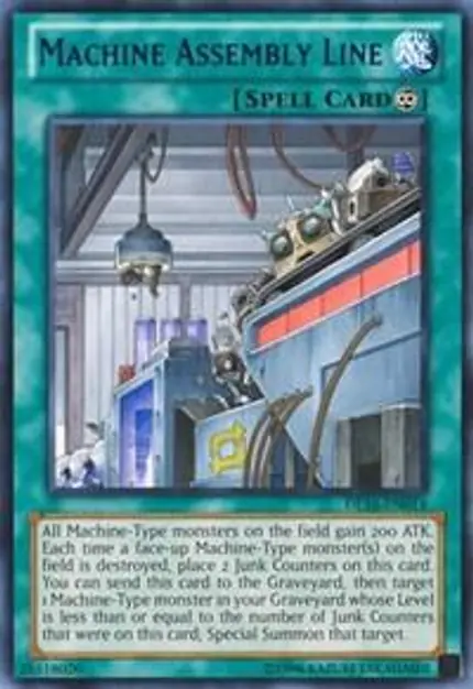 Machine Assembly Line (Blue)