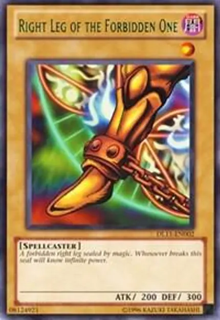 Right Leg of the Forbidden One (Green)