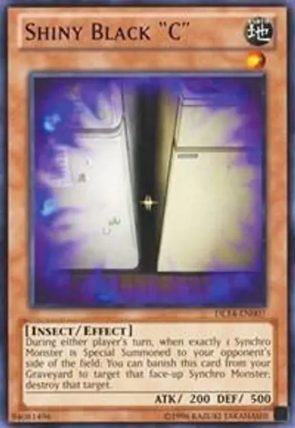 Shiny Black "C" (Purple)