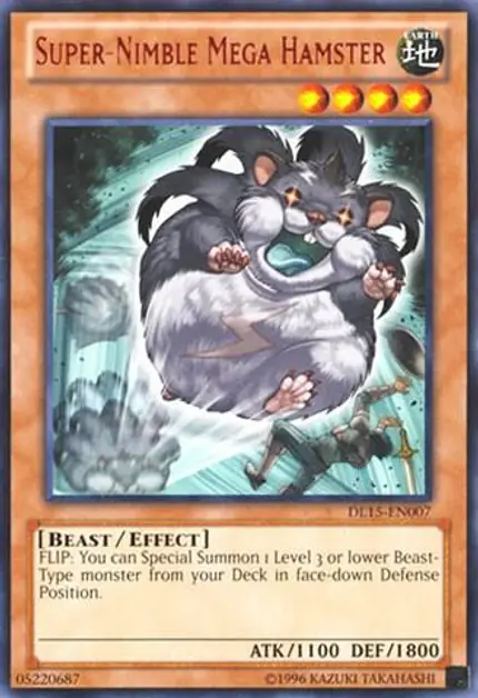 Super-Nimble Mega Hamster (Red)