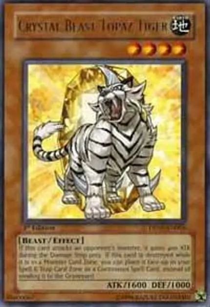 Crystal Beast Topaz Tiger