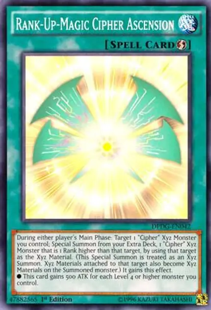 Rank-Up-Magic Cipher Ascension