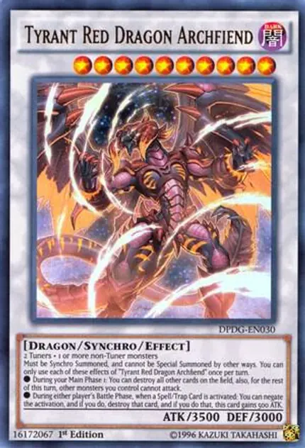 Tyrant Red Dragon Archfiend