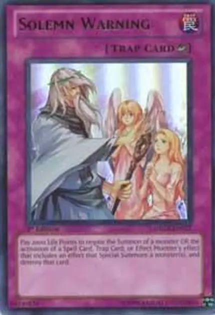 Solemn Warning