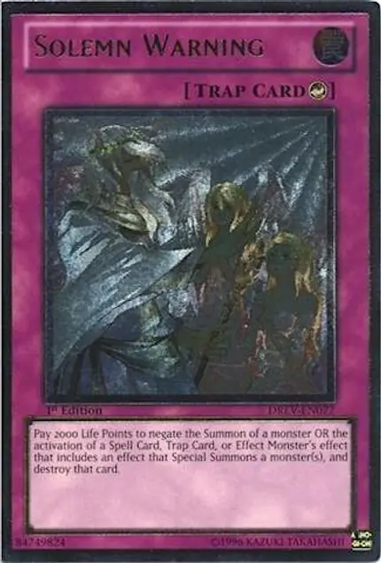 Solemn Warning (UTR)
