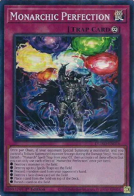 Monarchic Perfection