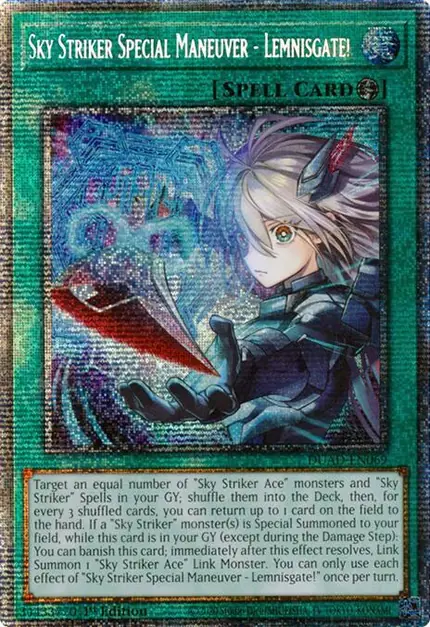 Sky Striker Special Maneuver - Lemnisgate! (Starlight Rare)