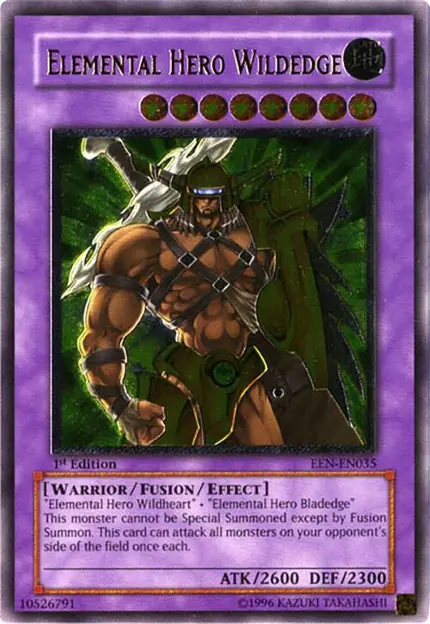 Elemental Hero Wildedge (UTR)