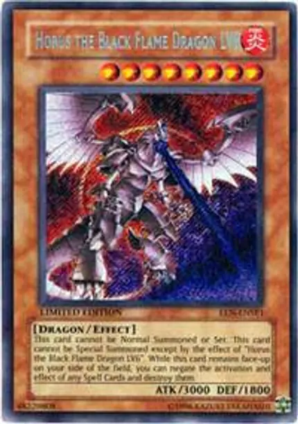 Horus The Black Flame Dragon LV8
