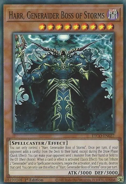 Harr, Generaider Boss of Storms