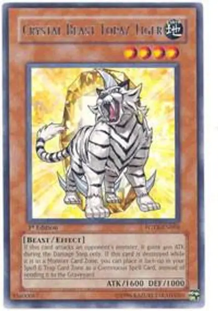 Crystal Beast Topaz Tiger