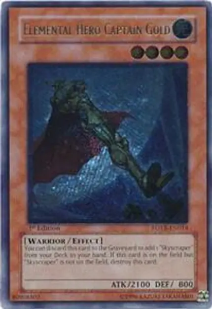 Elemental Hero Captain Gold (UTR)
