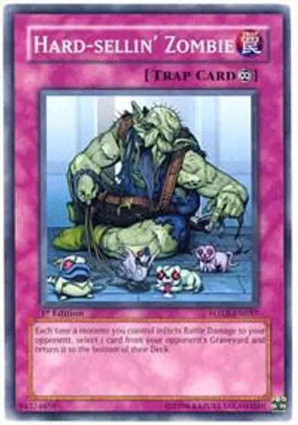 Hard-sellin' Zombie