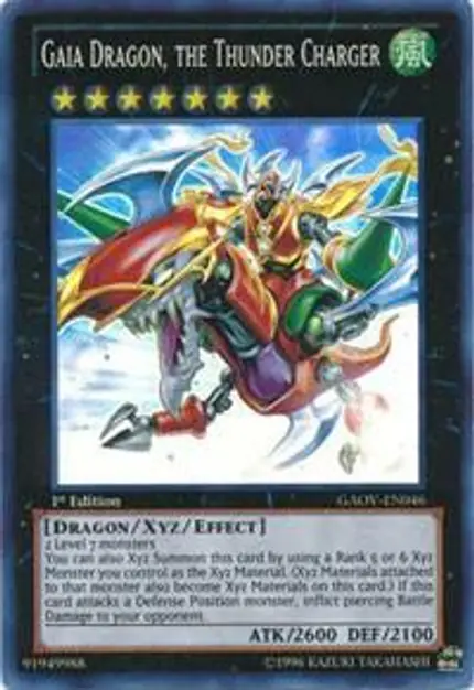 Gaia Dragon, the Thunder Charger