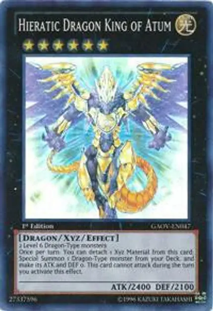 Hieratic Dragon King of Atum