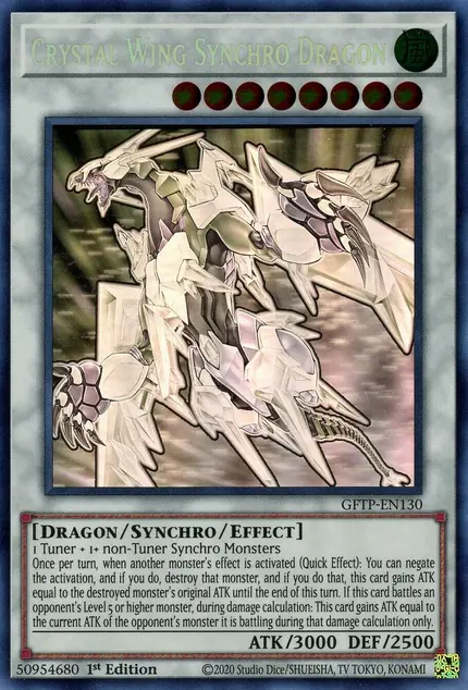 Crystal Wing Synchro Dragon