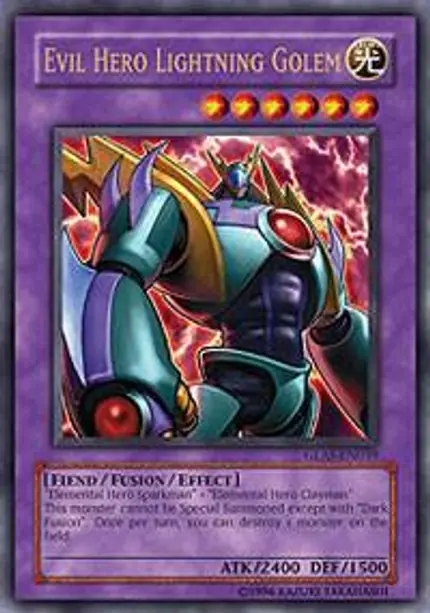 Evil Hero Lightning Golem