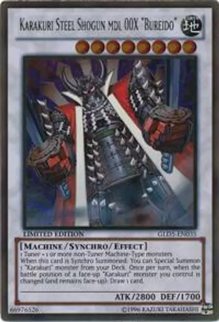 Karakuri Steel Shogun mdl 00X "Bureido"