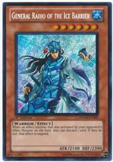 General Raiho of the Ice Barrier