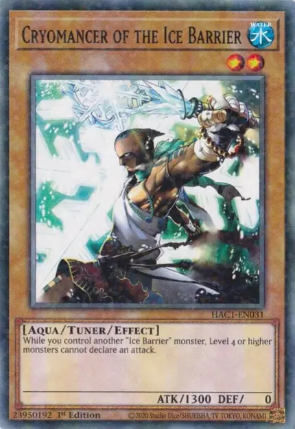 Cryomancer of the Ice Barrier (Duel Terminal)