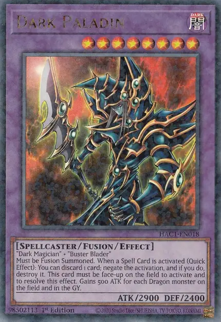 Dark Paladin (Duel Terminal)