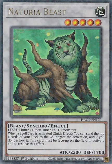 Naturia Beast (Duel Terminal)