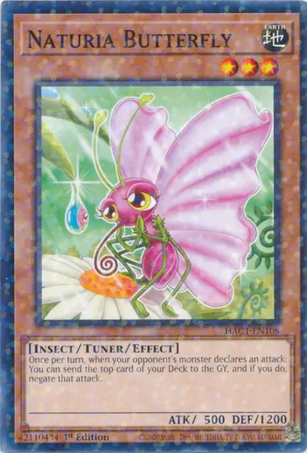 Naturia Butterfly (Duel Terminal)