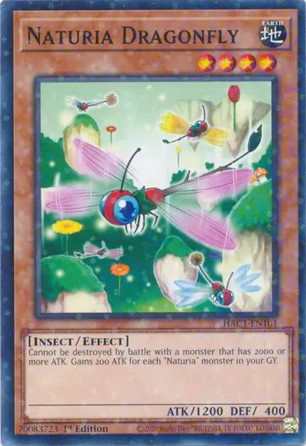 Naturia Dragonfly (Duel Terminal)