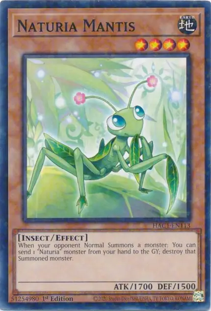Naturia Mantis (Duel Terminal)