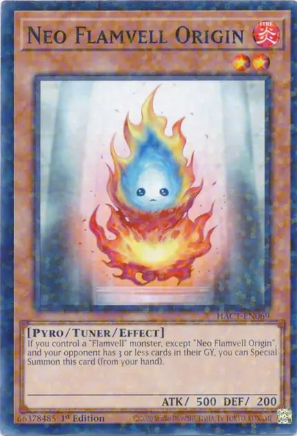 Neo Flamvell Origin (Duel Terminal)