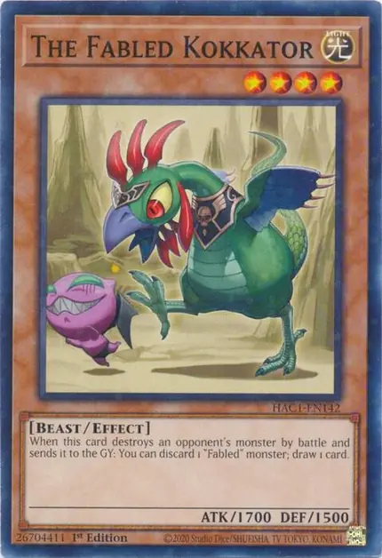 The Fabled Kokkator (Duel Terminal)