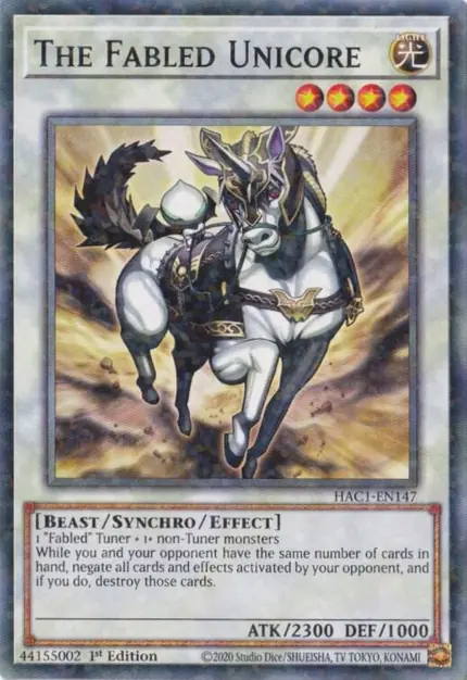 The Fabled Unicore (Duel Terminal)