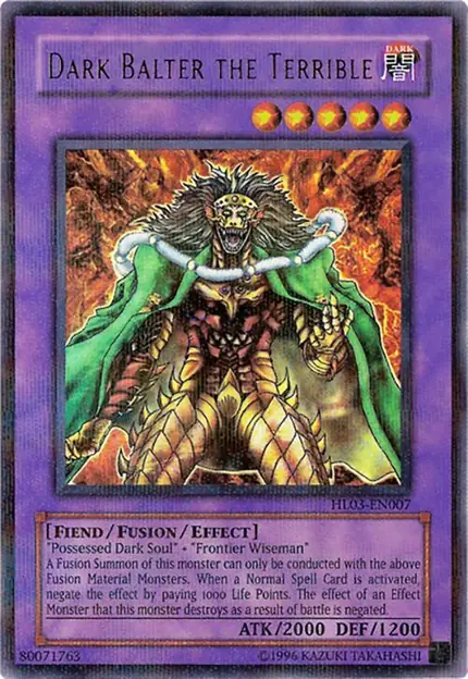 Dark Balter the Terrible