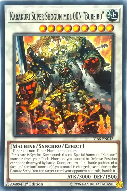 Karakuri Super Shogun mdl 00N "Bureibu"