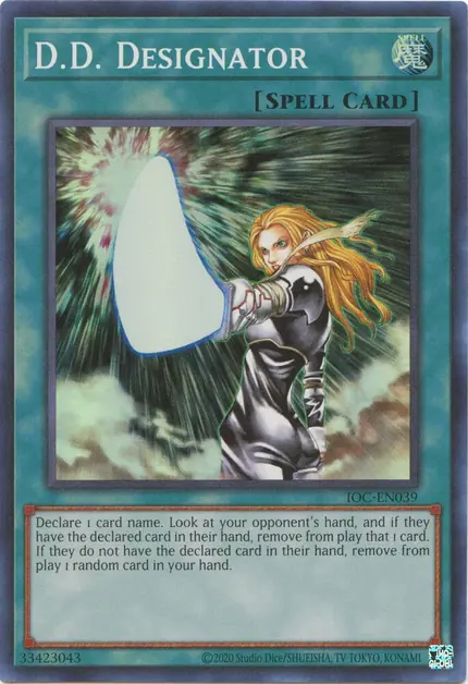 D.D. Designator
