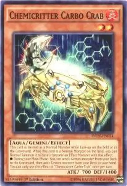 Chemicritter Carbo Crab