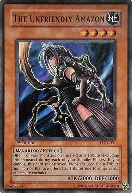 The Unfriendly Amazon