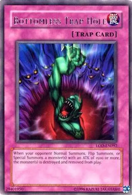 Bottomless Trap Hole