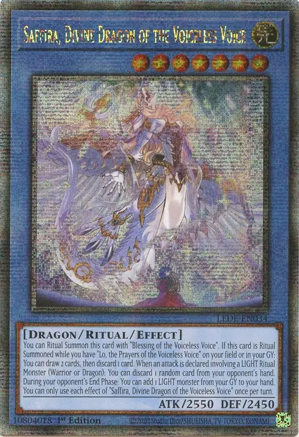 Saffira, Divine Dragon of the Voiceless Voice