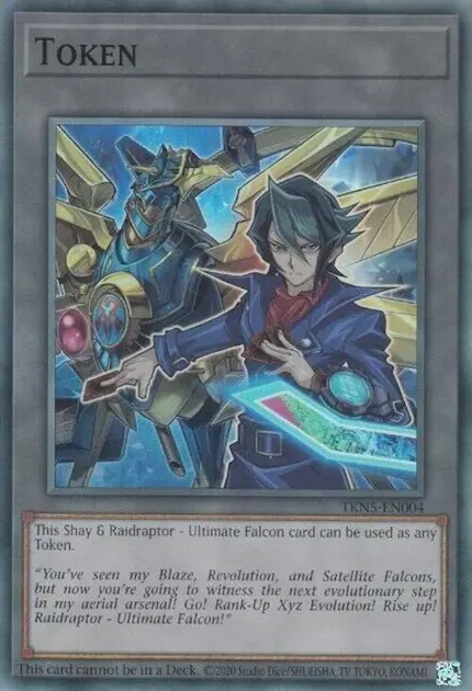 Token: Shay and Raidraptor - Ultimate Falcon