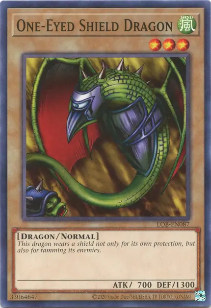One-Eyed Shield Dragon