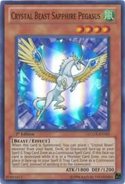 Crystal Beast Sapphire Pegasus