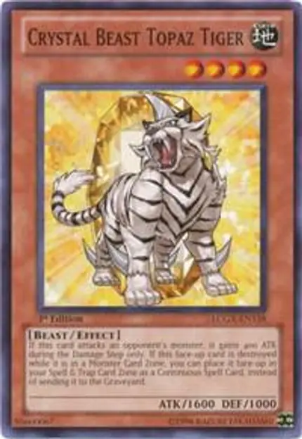 Crystal Beast Topaz Tiger