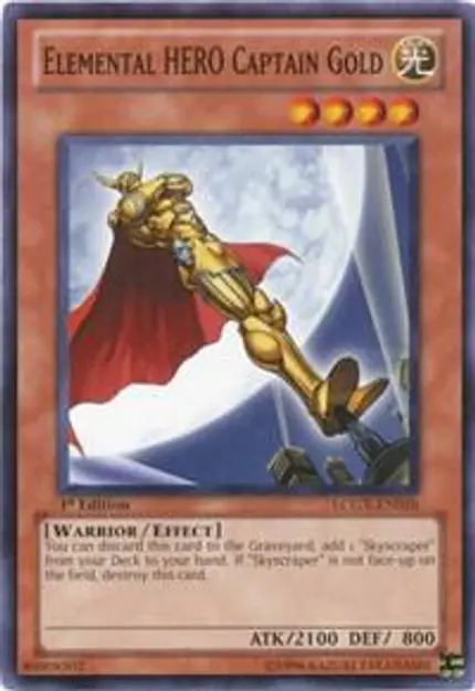 Elemental HERO Captain Gold
